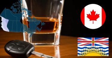 Drink and drive laws in BC Canada
