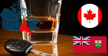 Drink and drive laws in Ontario Canada