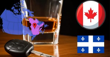 Drink and drive laws in Quebec