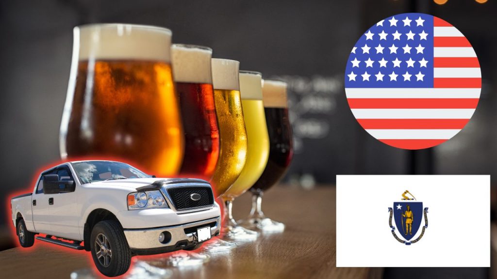 Drink beer and drive in Massachusetts