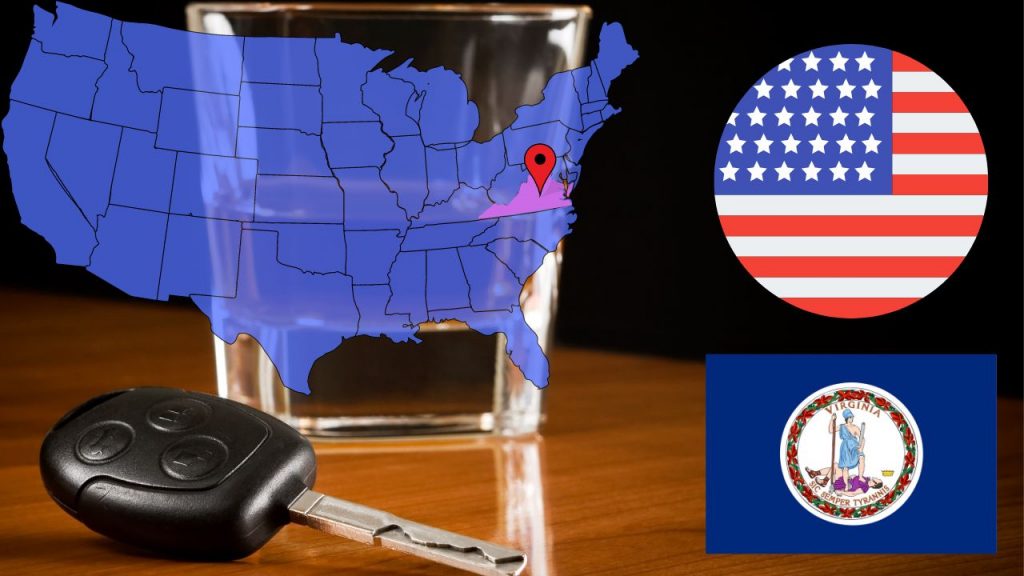 Drink and drive DUI laws in Virginia