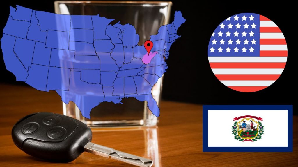 Drink and drive DUI laws in West Virginia
