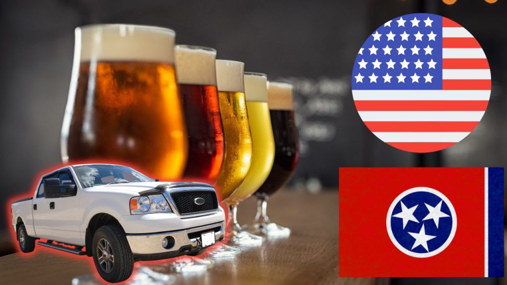 Drink beer and drive in Tennessee