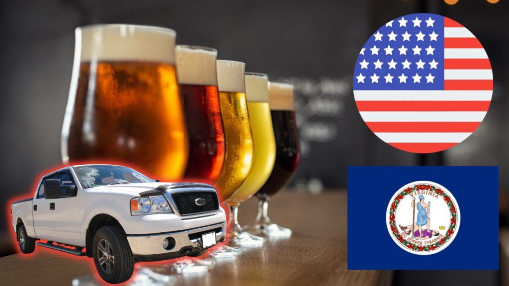 How much beer can you drink and drive in Virginia