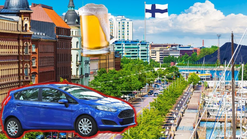 Drinking beer and driving in Finland