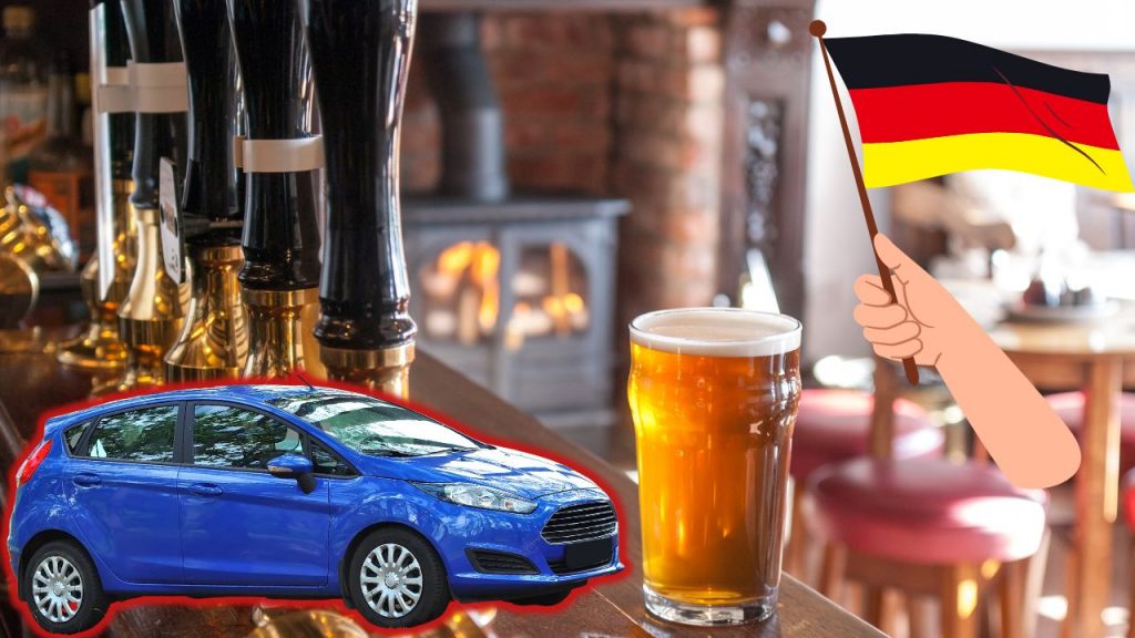 Drinking beer and driving in Germany
