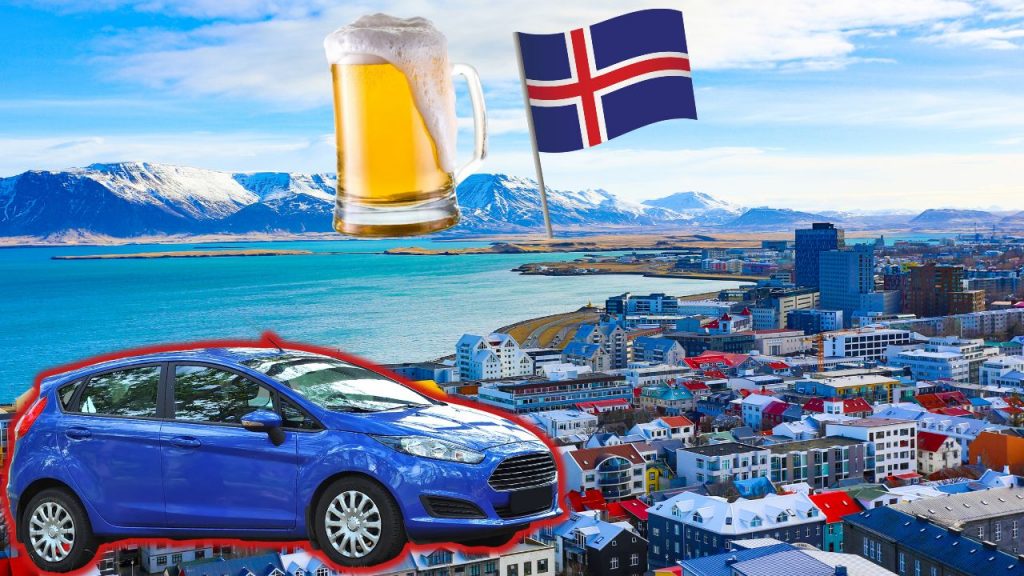 Drinking beer and driving in Iceland