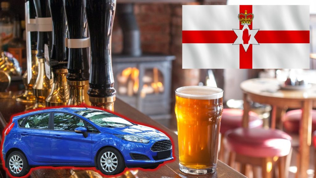 Drinking beer and driving in Northern Ireland