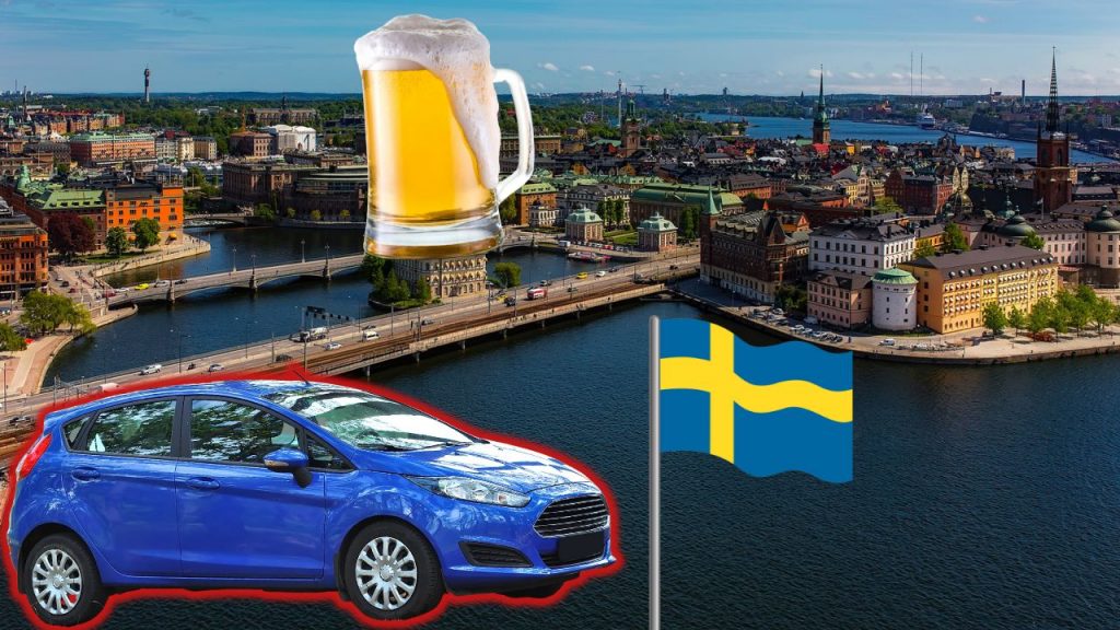 Drinking beer and driving in Sweden