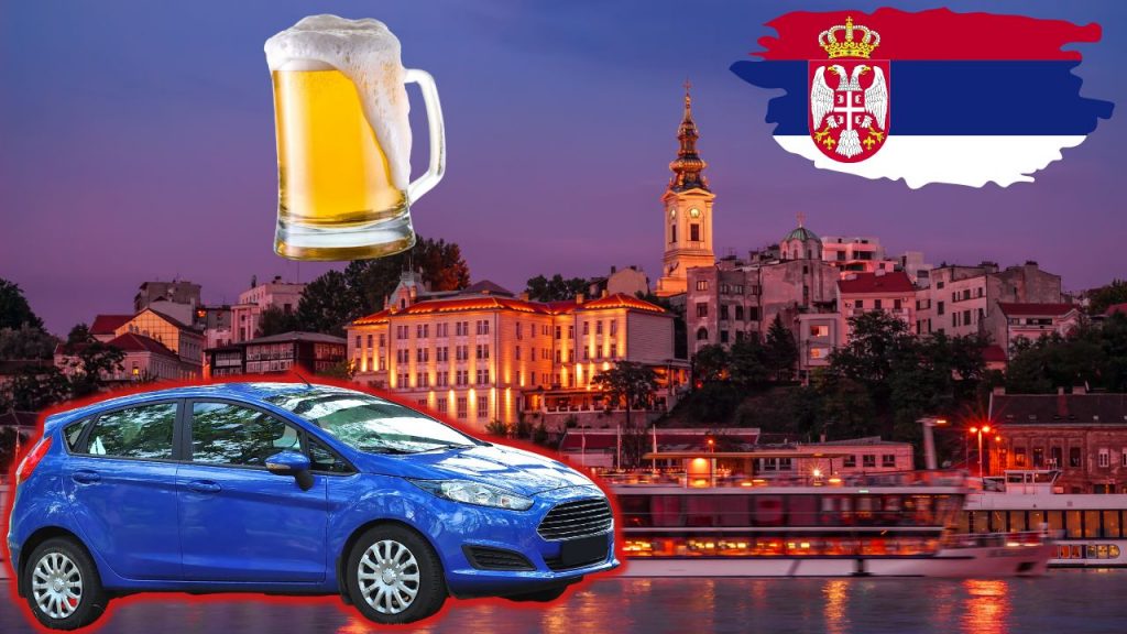Drink beer and drive in Serbia limit